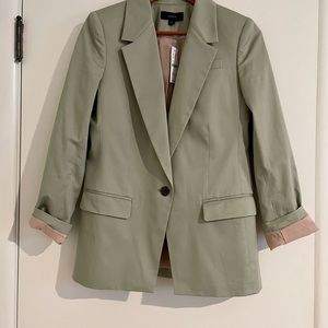 JCrew Willa Blazer, Green Size 2, New with Tags